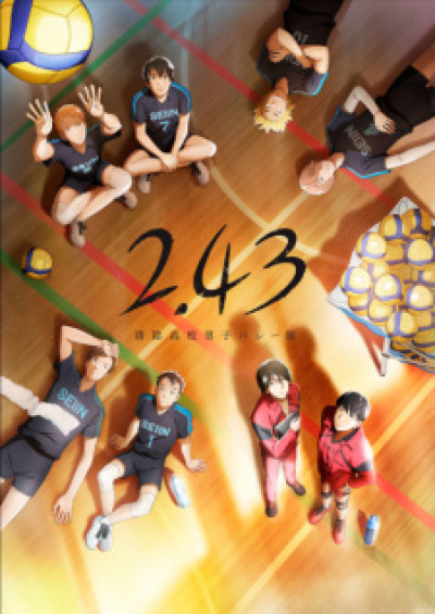 2.43: Seiin Koukou Danshi Volley-bu animación
