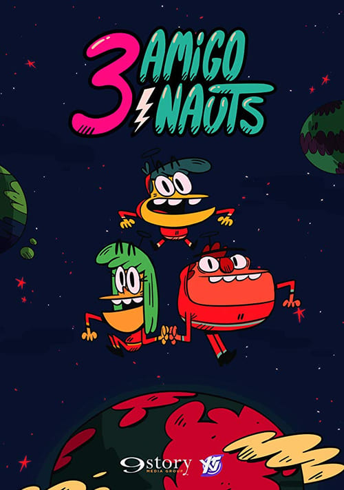 3 Amigonauts animación