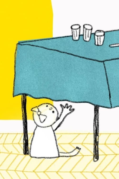 A Little Girl Pulls Off the Tablecloth animación