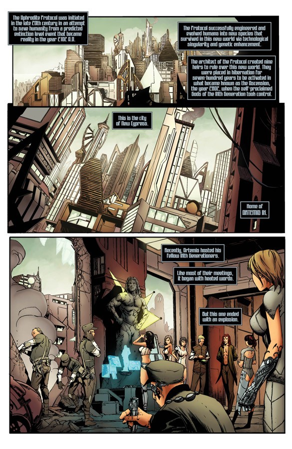 Artemis Ix comic
