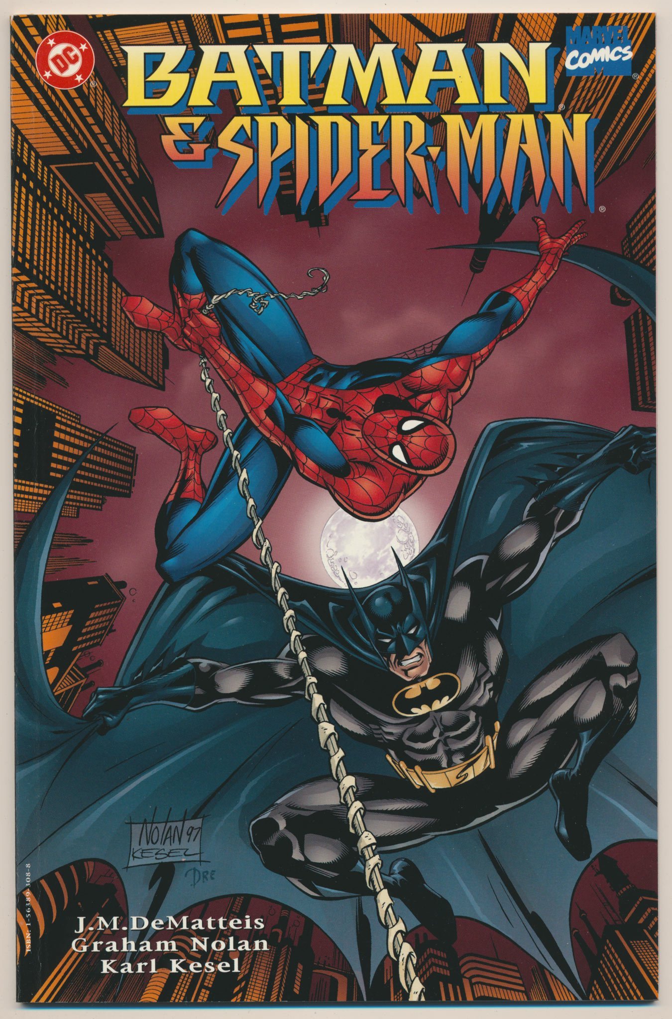 Batman & Spider-Man: New Age Dawning comic