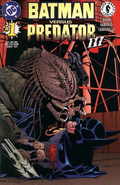 Batman Versus Predator comic