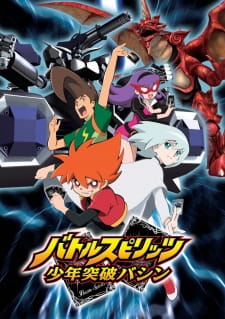 Battle Spirits: Shounen Toppa Bashin animación