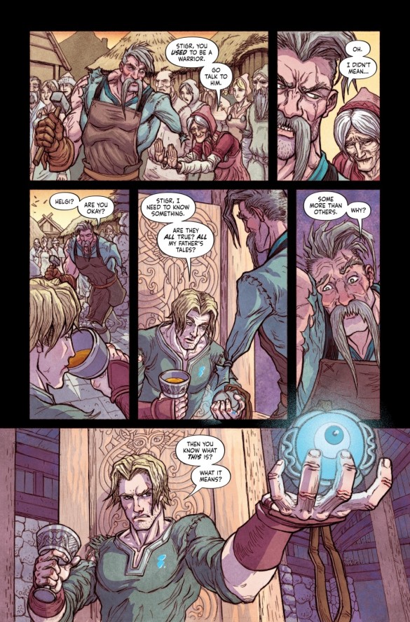 Beware the Eye of Odin comic