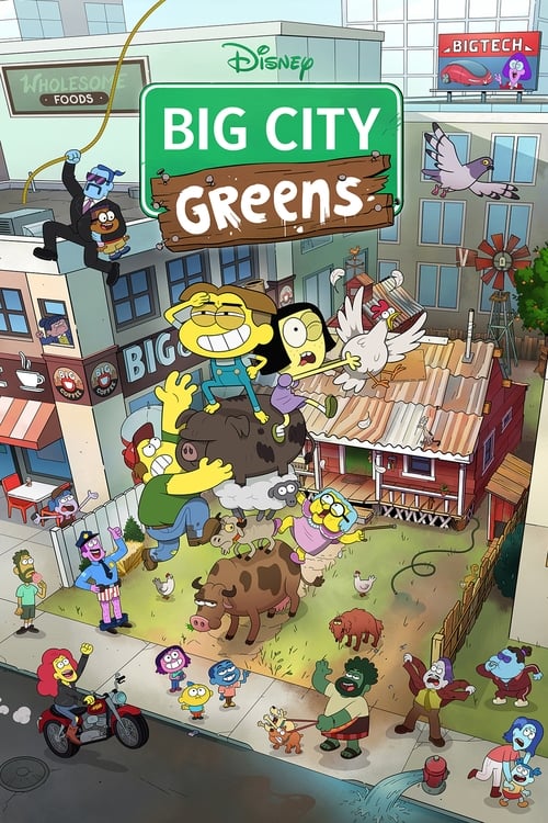 Big City Greens animación