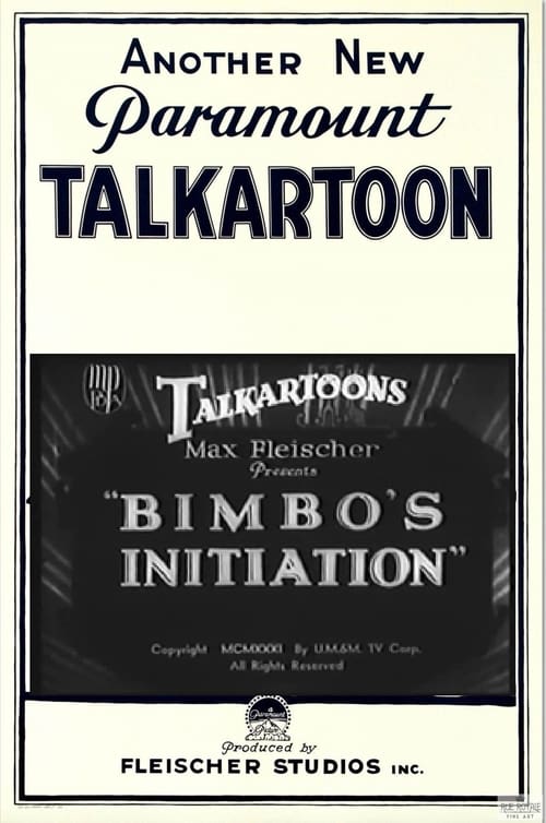 Bimbo's Initiation animación