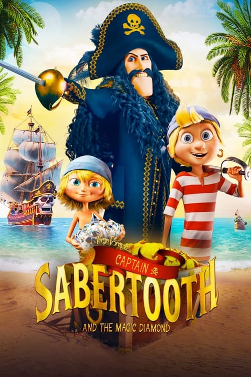 Captain Sabertooth and the Magical Diamond animación
