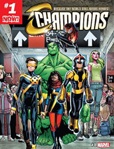 Champions comic
