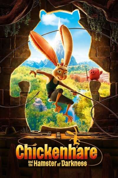 Chickenhare and the Hamster of Darkness animación