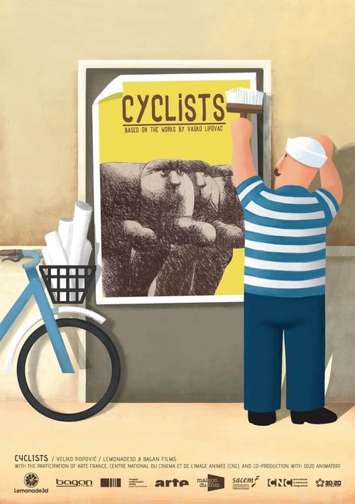 Cyclists animación