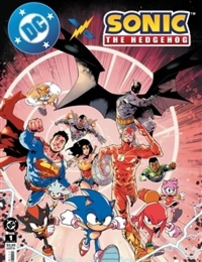 DC x Sonic the Hedgehog comic