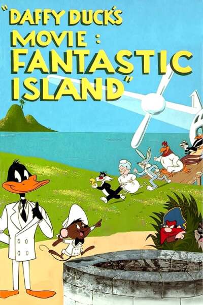 Daffy Duck&#039;s Movie: Fantastic Island animación