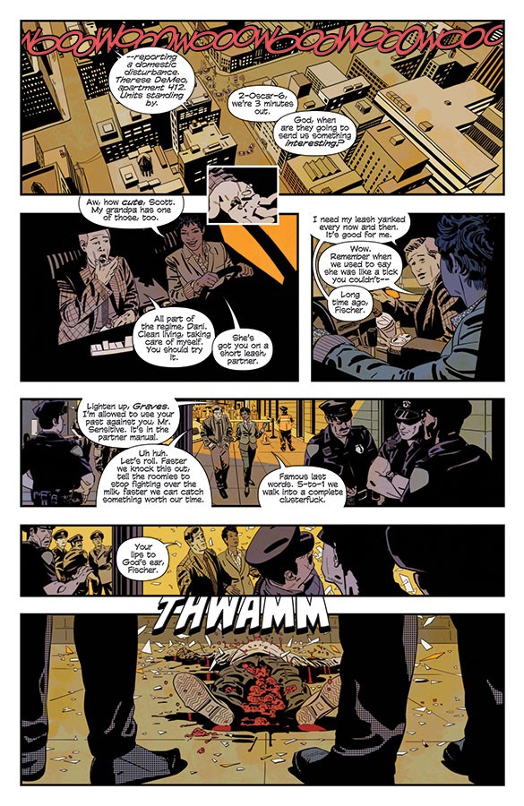 Demonic comic