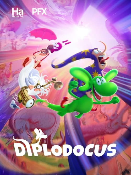 Diplodocus animación