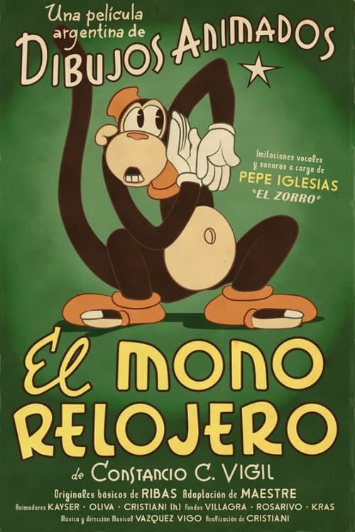 El mono relojero animación