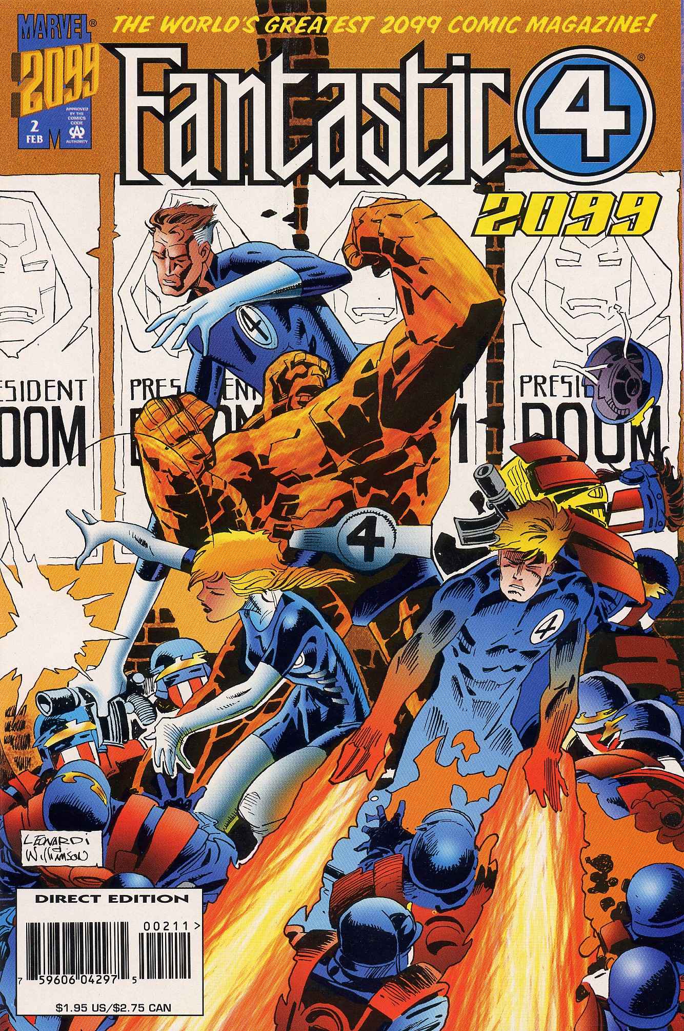 Fantastic Four 2099 comic
