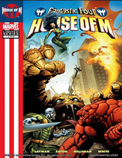 Fantastic Four: House of M comic