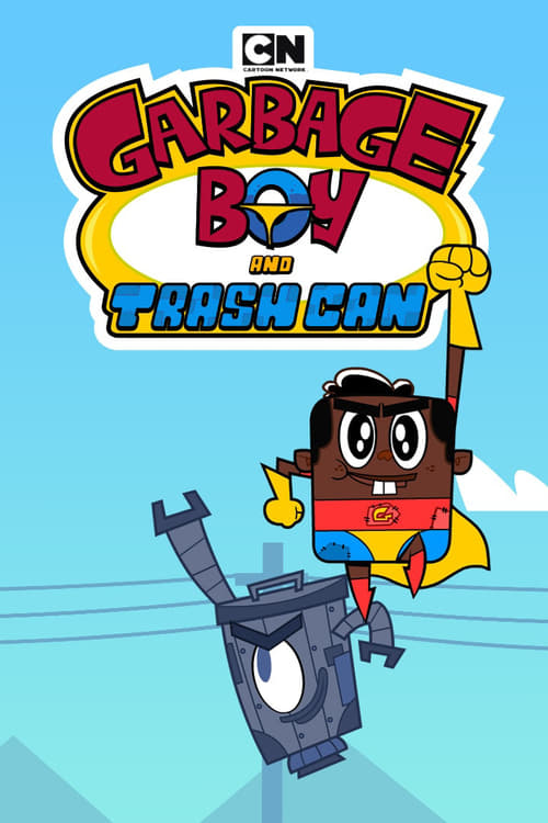 Garbage Boy and Trash Can animación