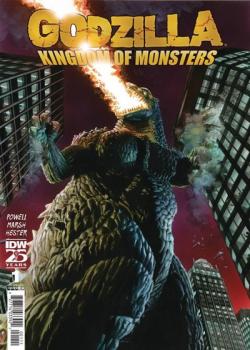 Godzilla 70th Anniversary Foil Classics: Godzilla Kingdom of Monsters comic