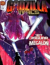 Godzilla Rivals: Jet Jaguar vs. Megalon comic