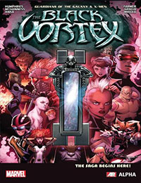 Guardians of the Galaxy and X-Men: The Black Vortex Alpha comic