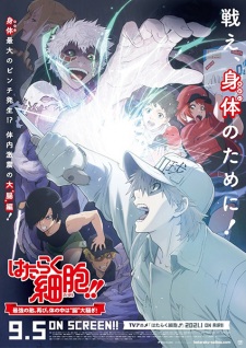 Hataraku Saibou!! Saikyou no Teki, Futatabi. Karada no Naka wa "Chou" Oosawagi! animación