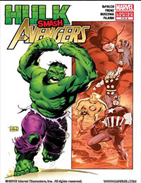 Hulk Smash Avengers comic