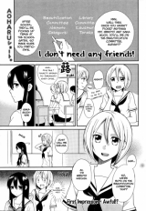 I Don't Need Any Friends! comic