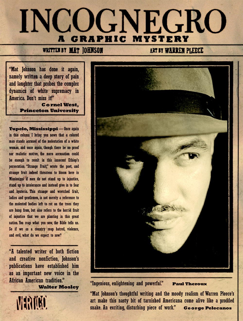 Incognegro comic