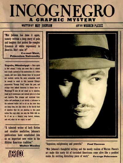 Incognegro comic