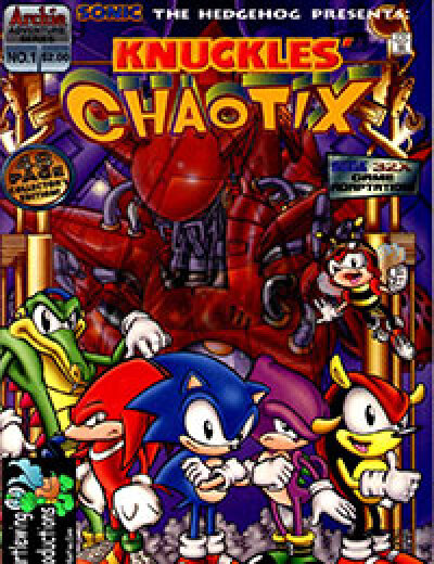 Knuckles&#039; Chaotix comic