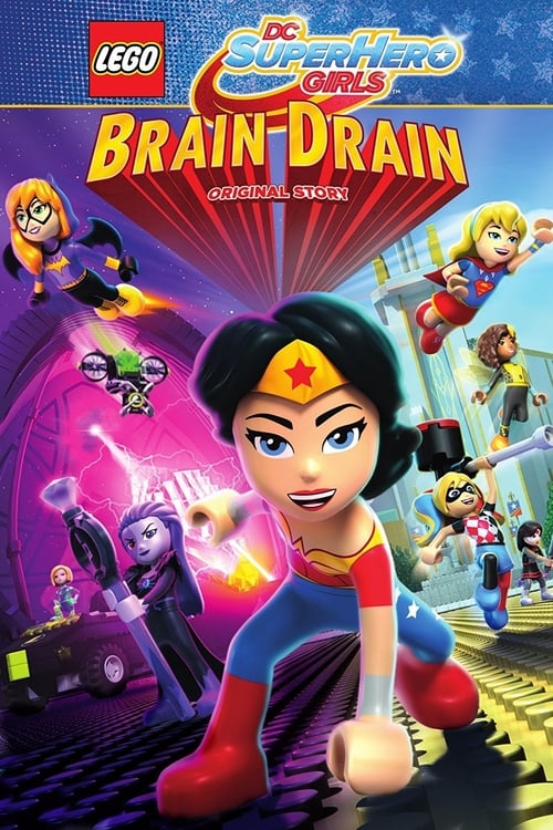 LEGO DC Super Hero Girls: Brain Drain animación
