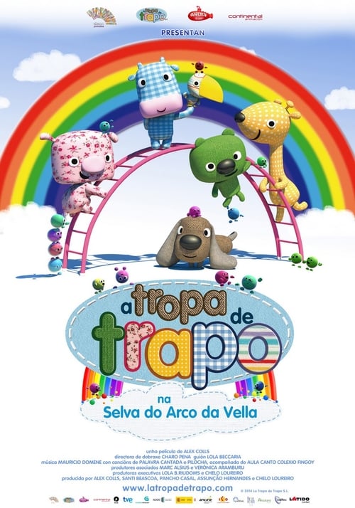 La Tropa de Trapo en la selva del arcoíris animación