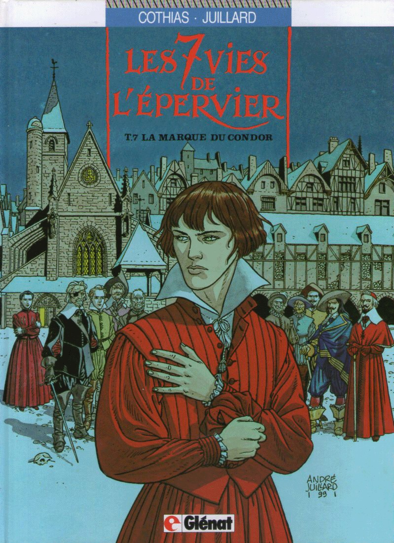 Les Sept Vies de l'Épervier comic