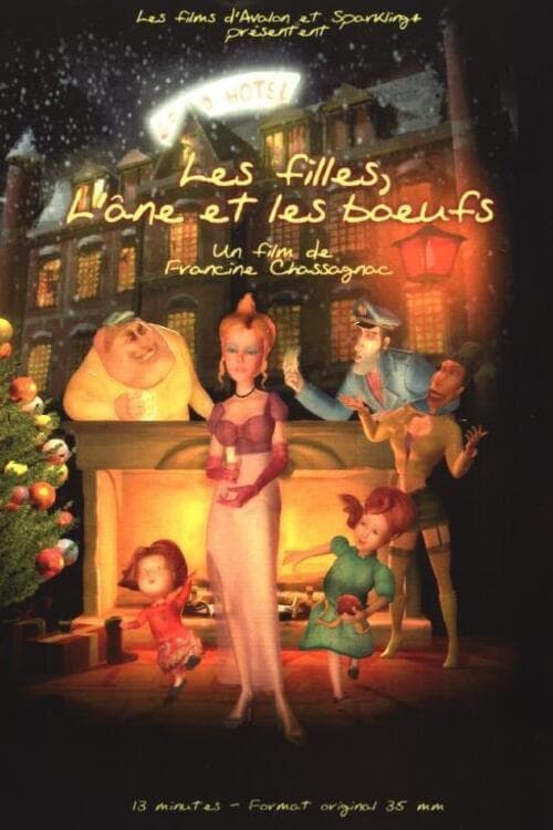 Les filles, l'âne et les boeufs animación