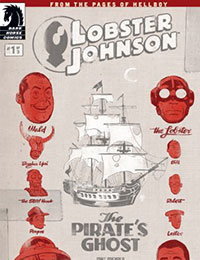 Lobster Johnson: The Pirate's Ghost comic