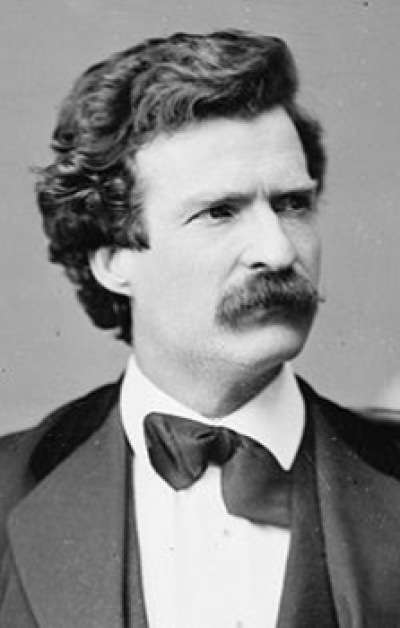 Mark Twain creador de Huckleberry no Bouken