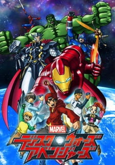 Marvel Disk Wars: The Avengers animación