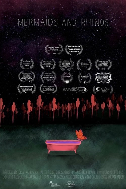 Mermaids and Rhinos animación