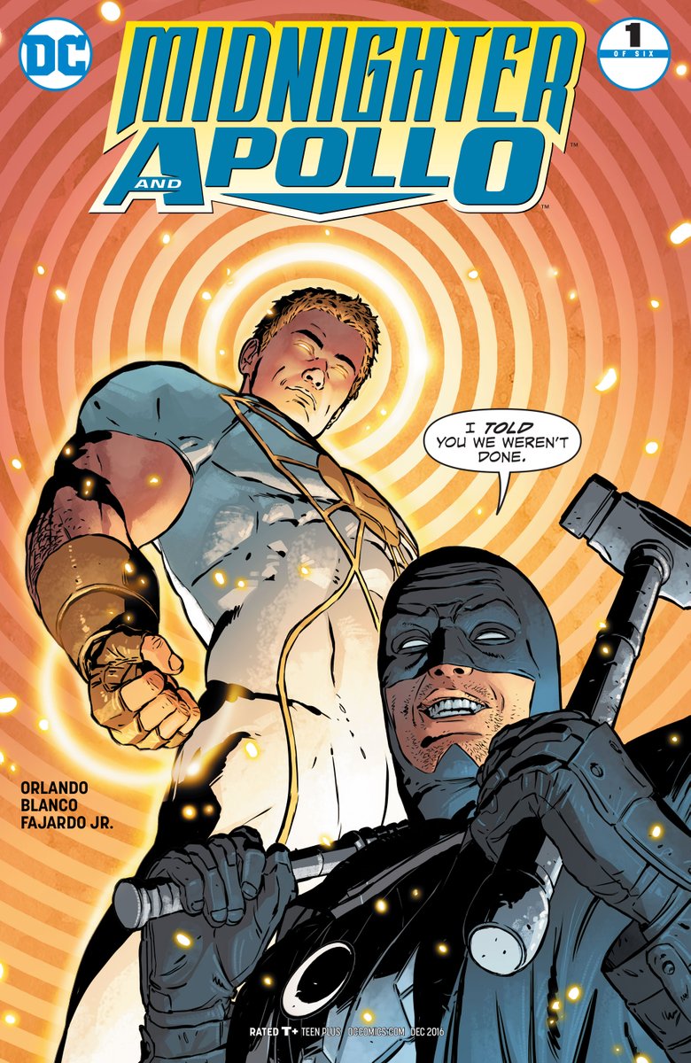 Midnighter and Apollo comic