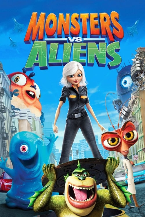Monsters vs Aliens animación