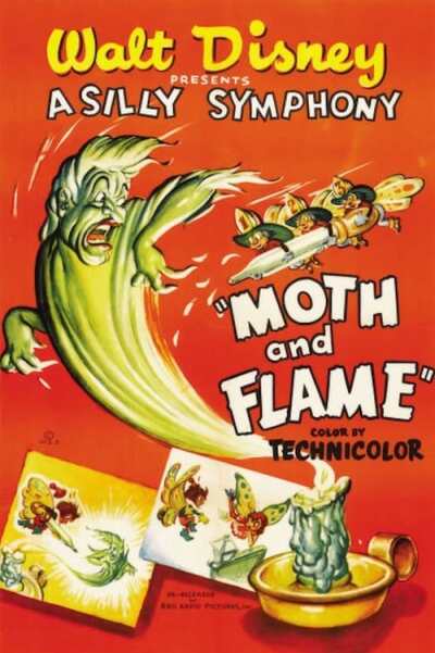 Moth and the Flame animación