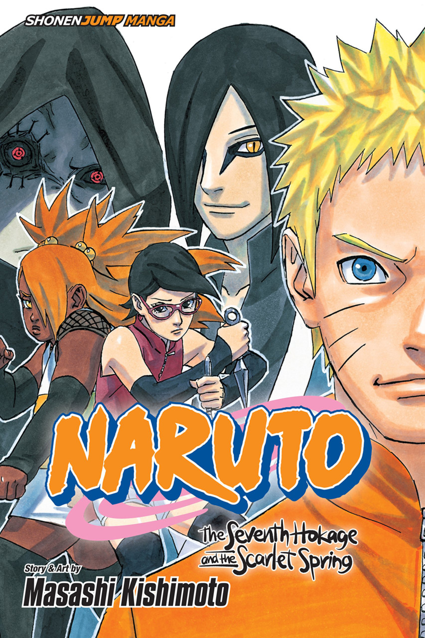 Naruto: The Seventh Hokage and the Scarlet Spring comic