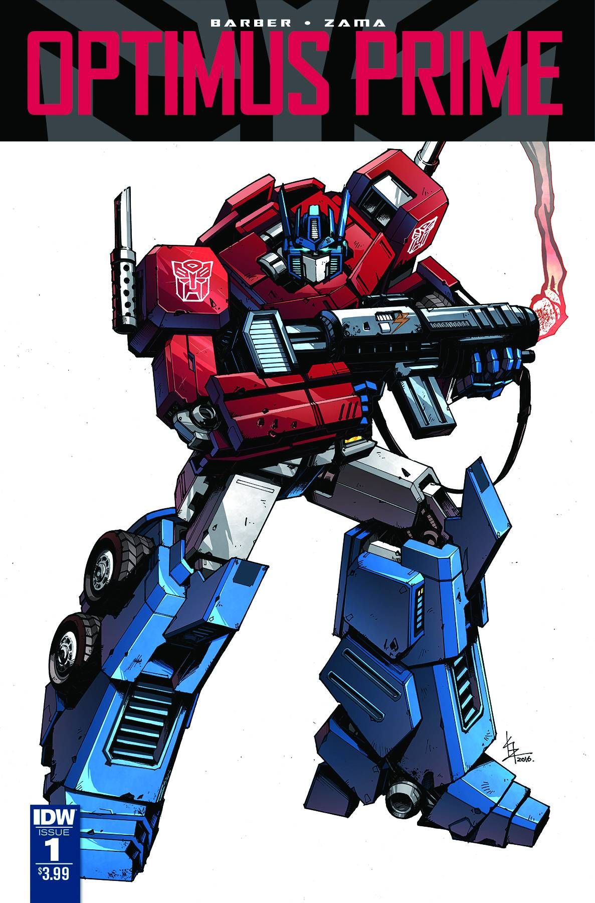 Optimus Prime comic