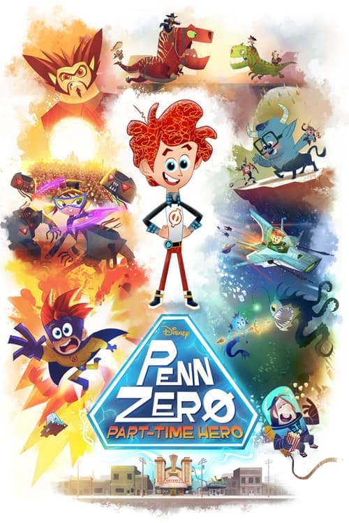 Penn Zero: Part-Time Hero animación