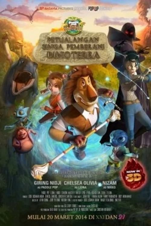 Petualangan Singa Pemberani Dinoterra animación