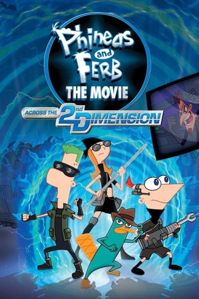 Phineas and Ferb The Movie: Across the 2nd Dimension animación