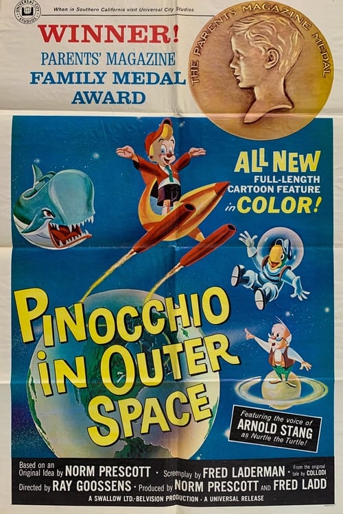 Pinocchio in Outer Space animación