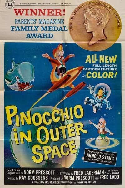 Pinocchio in Outer Space animación