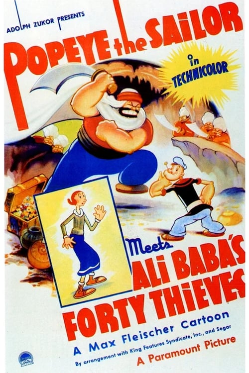 Popeye the Sailor Meets Ali Baba's Forty Thieves animación